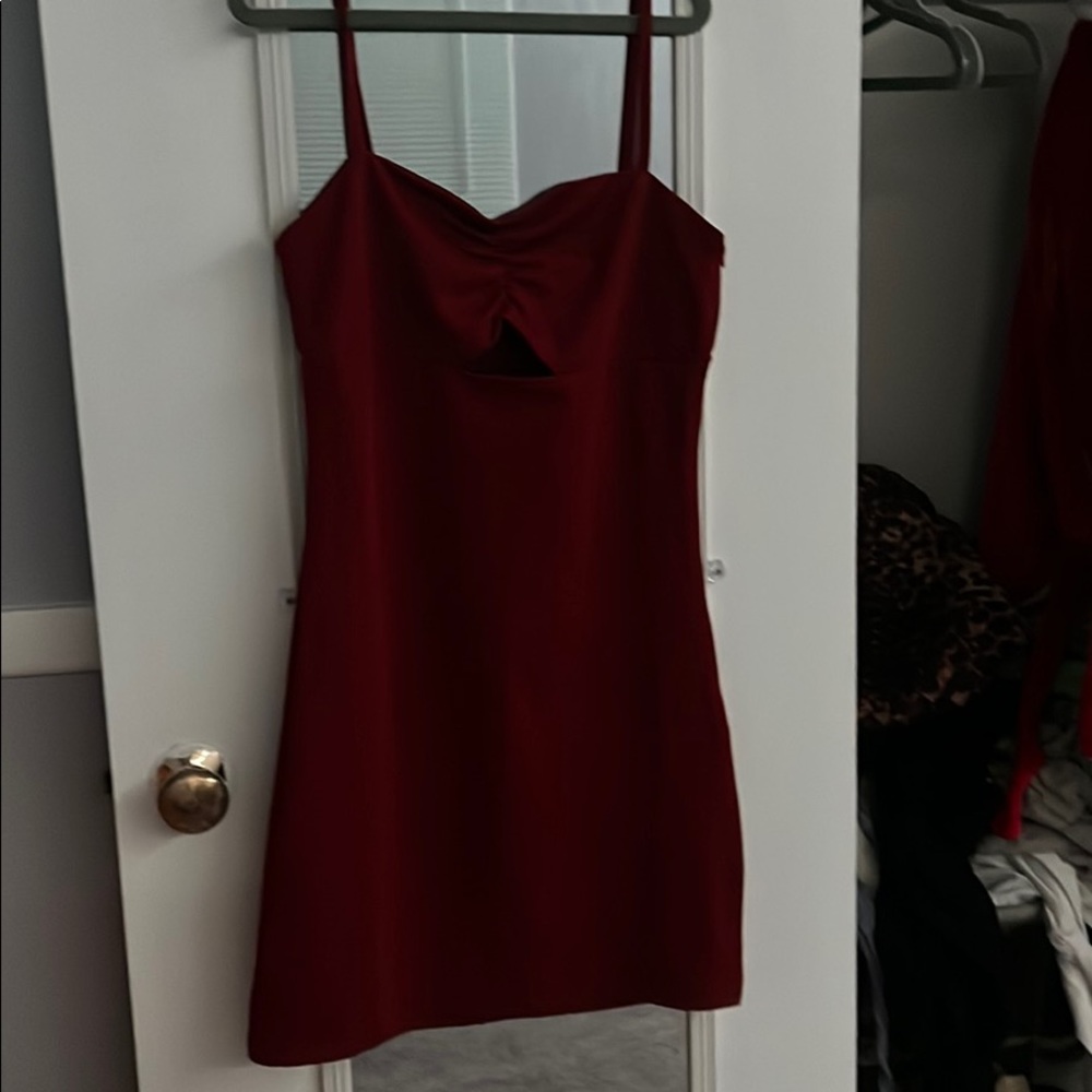 Red pac-sun dress